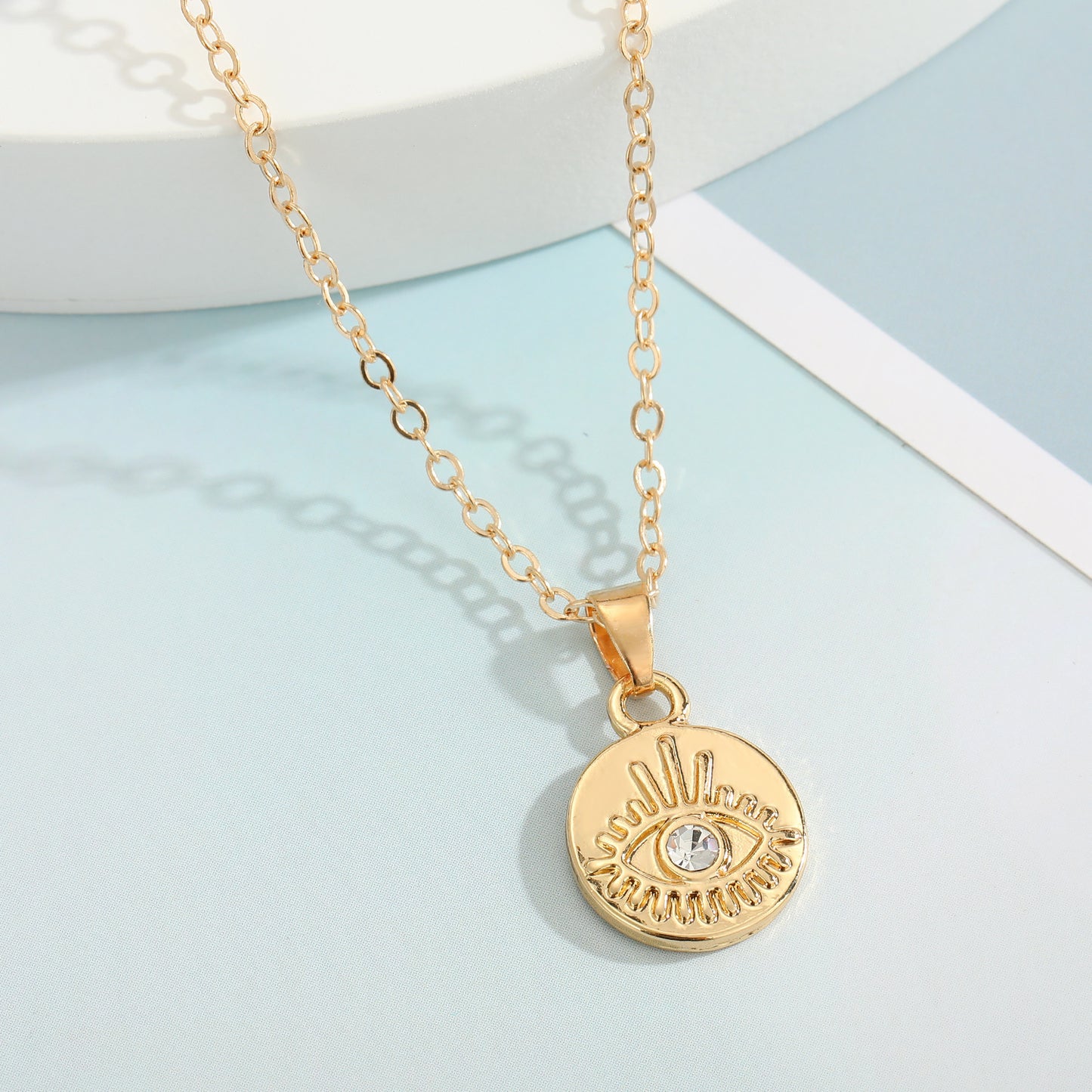 Palm Eye Necklace