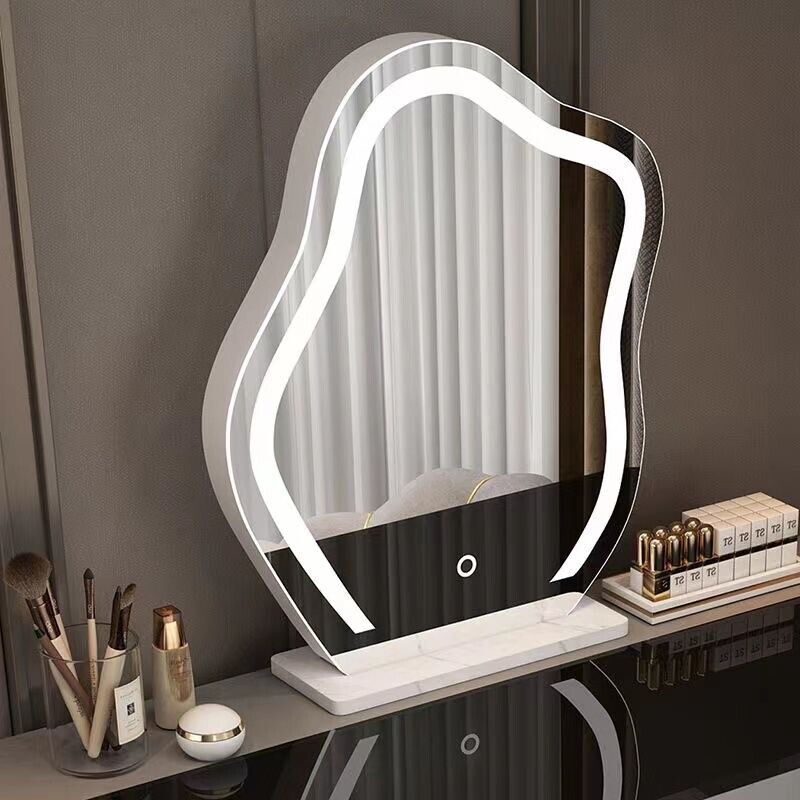 loud Shape Mirror 3 Colors LED Lights 220V