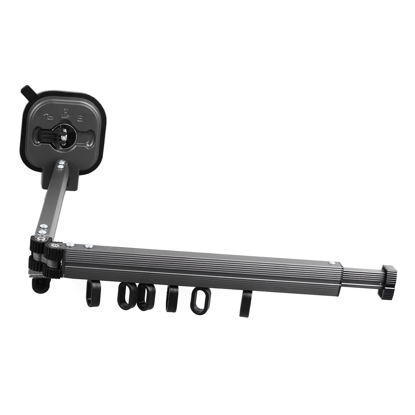 Retractable Clothes Drying Rack Wall Mount Drill Free