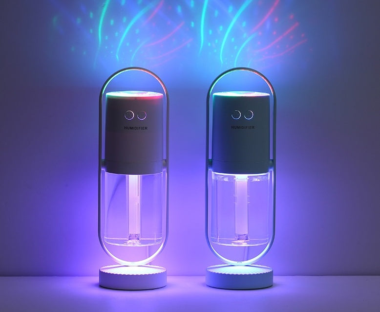 Air Humidifier For Home With Projection Night Light