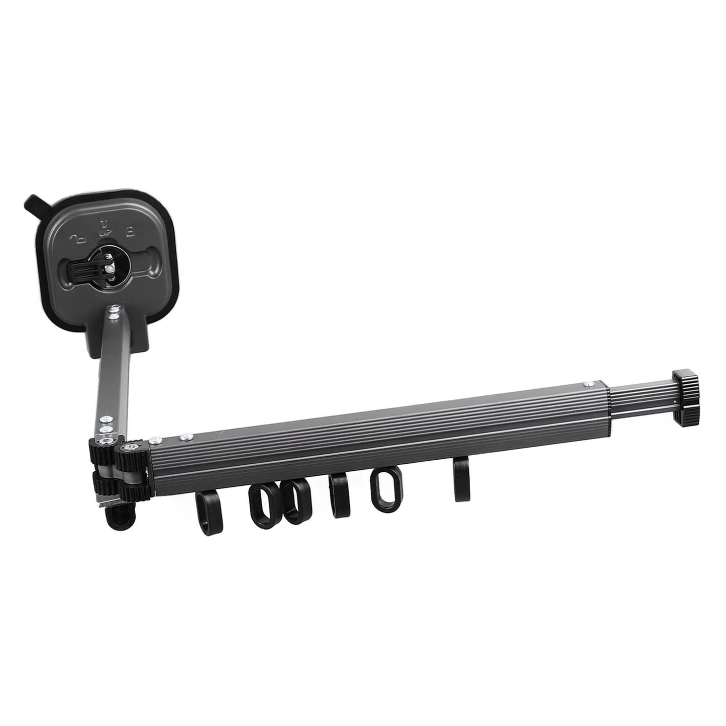 Retractable Clothes Drying Rack Wall Mount Drill Free