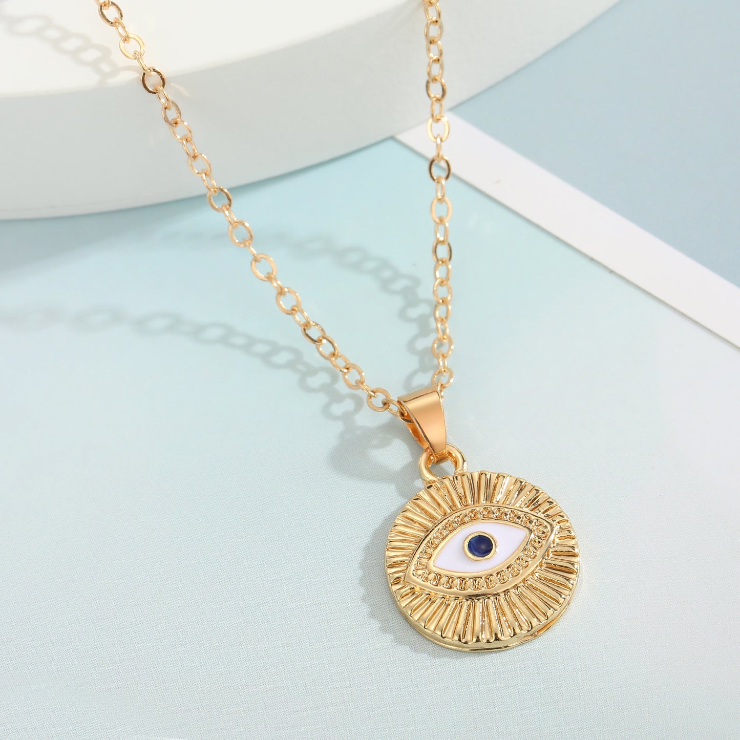 Palm Eye Necklace