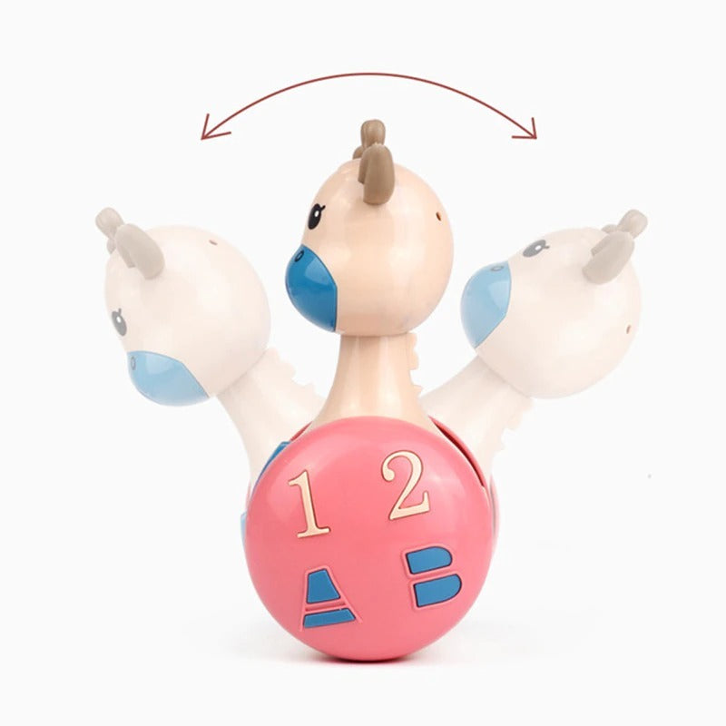 Sliding Deer Baby Tumbler Rattle