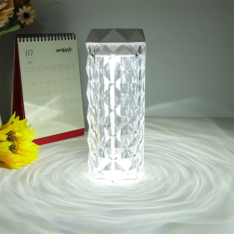 Crystal Lamp Air Humidifier with LED Lights