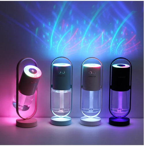 Air Humidifier For Home With Projection Night Light