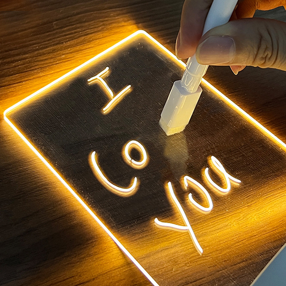 Light up Note Board