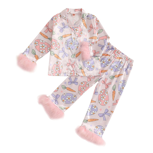 Baby Girls Easter Pajamas