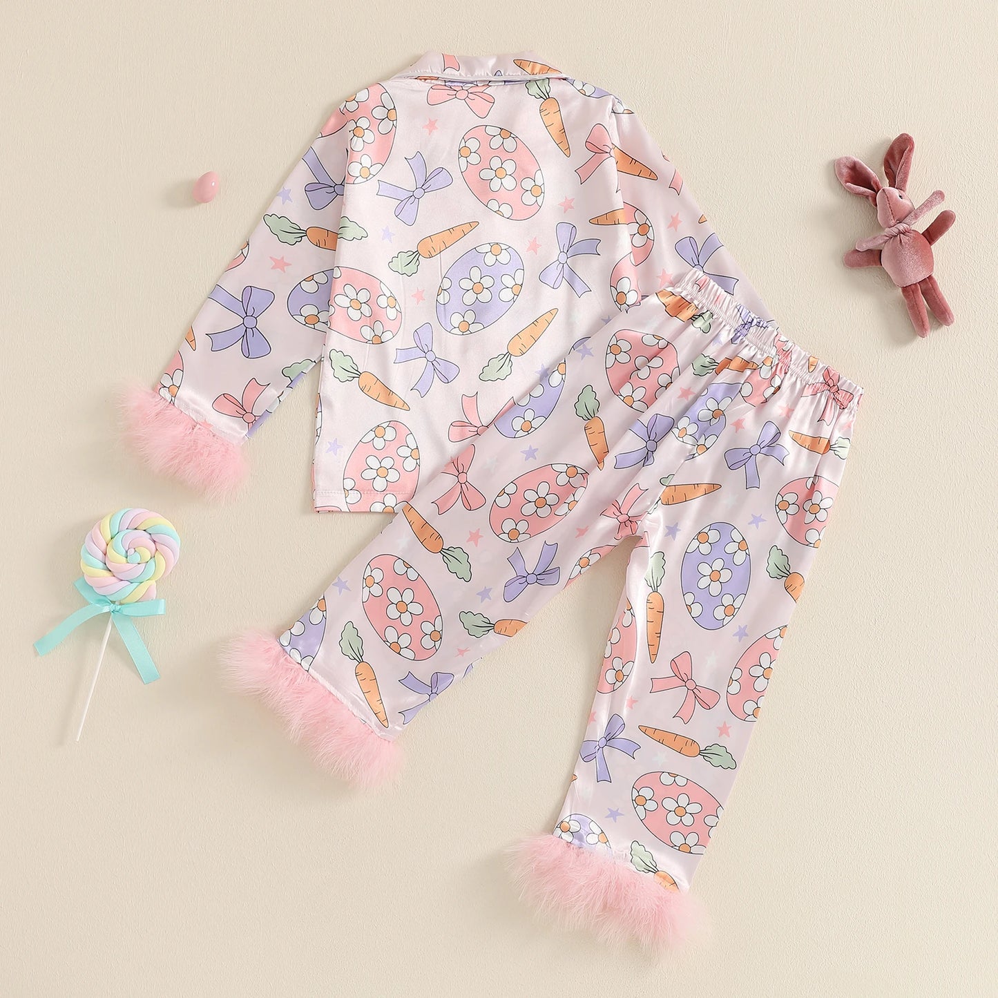 Baby Girls Easter Pajamas