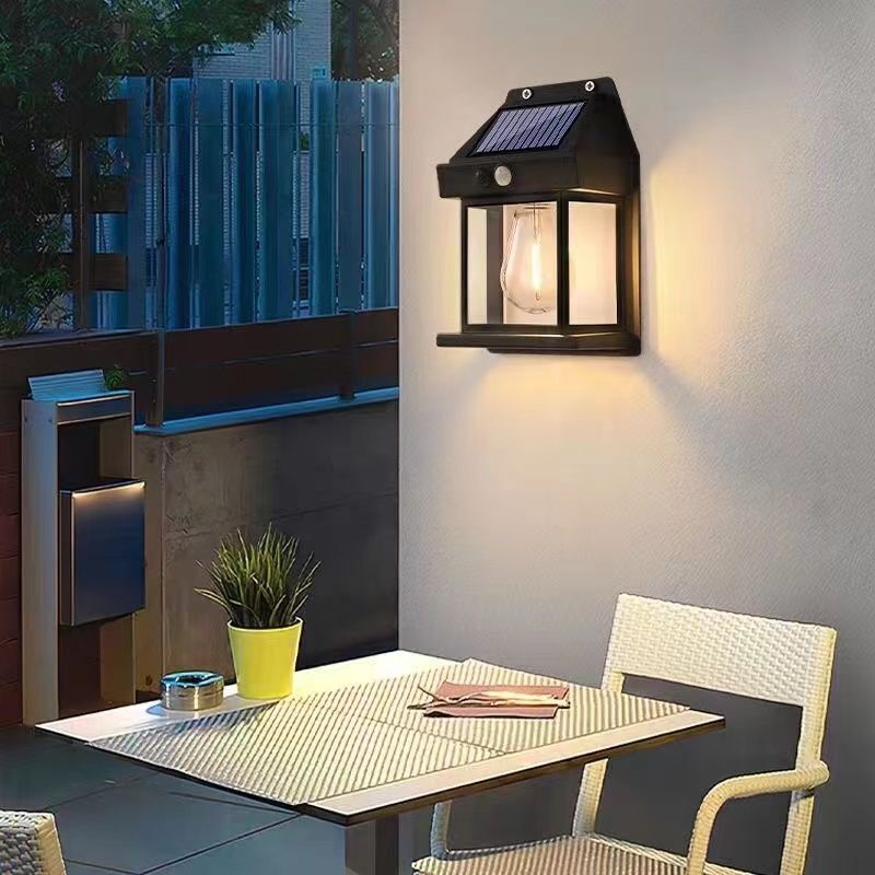 Solar Power Sensor Wall Light