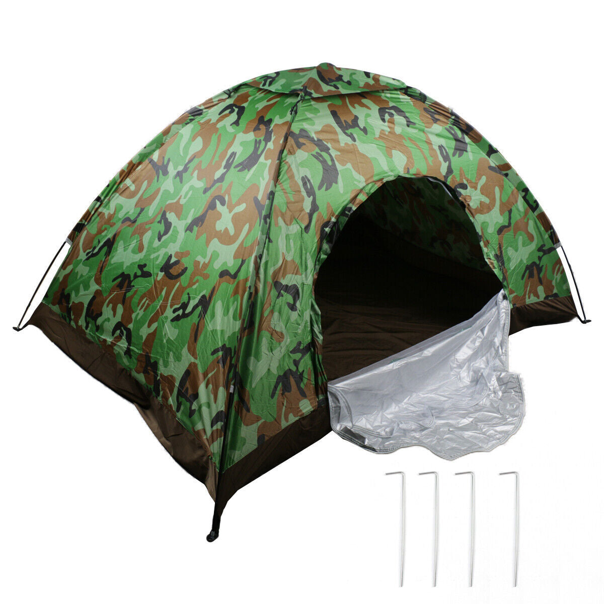 2-3 Man Automatic Instant Double Layer-Up Camping Tent
