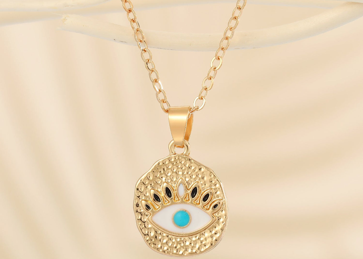 Palm Eye Necklace