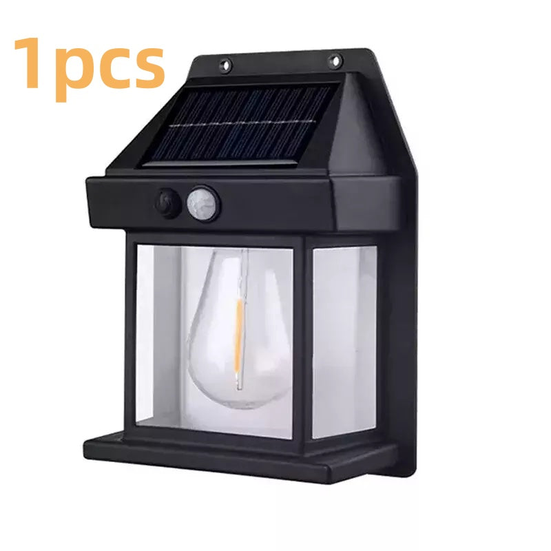 Solar Power Sensor Wall Light