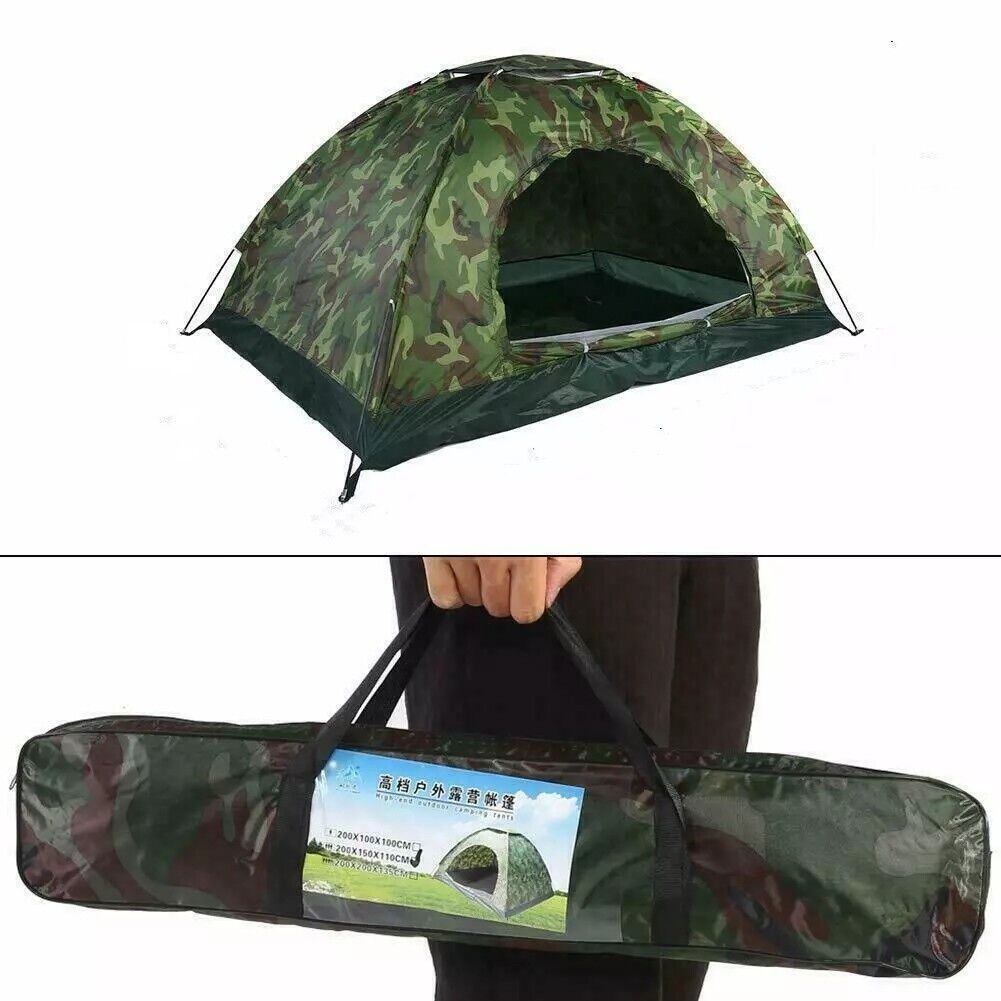 2-3 Man Automatic Instant Double Layer-Up Camping Tent