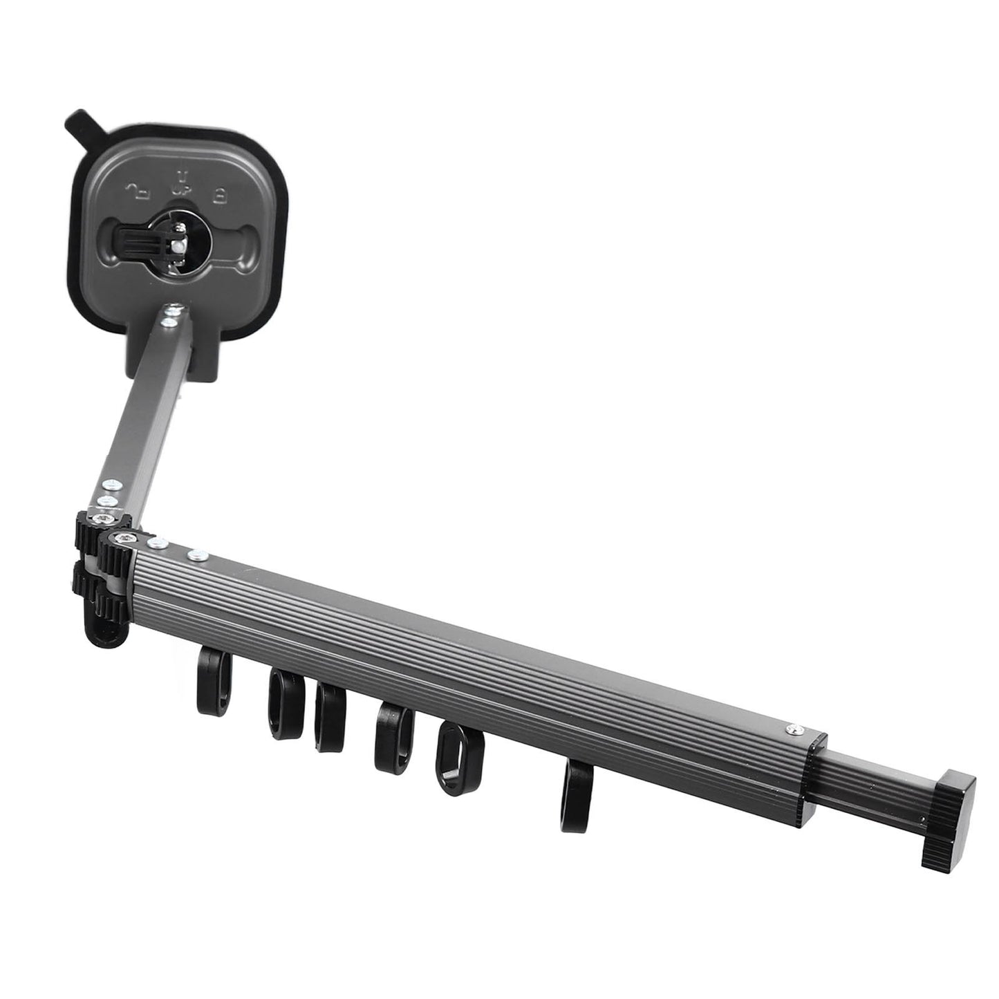 Retractable Clothes Drying Rack Wall Mount Drill Free